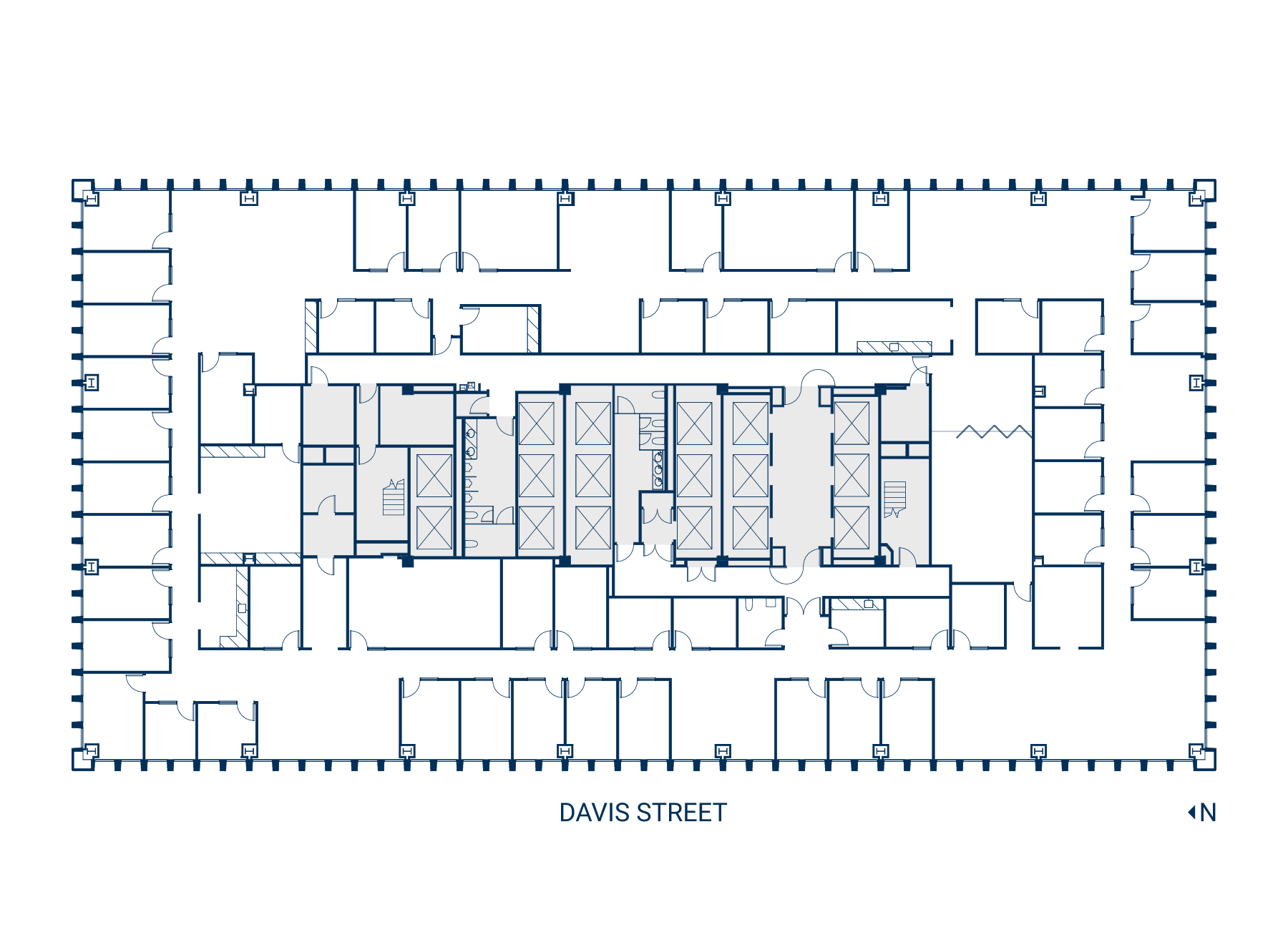 Floor 4 Suite 400 Floor Plan - As Built Plan