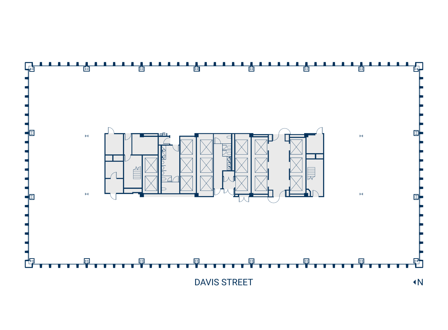 Floor 4 Suite 400 Floor Plan - Base Plan