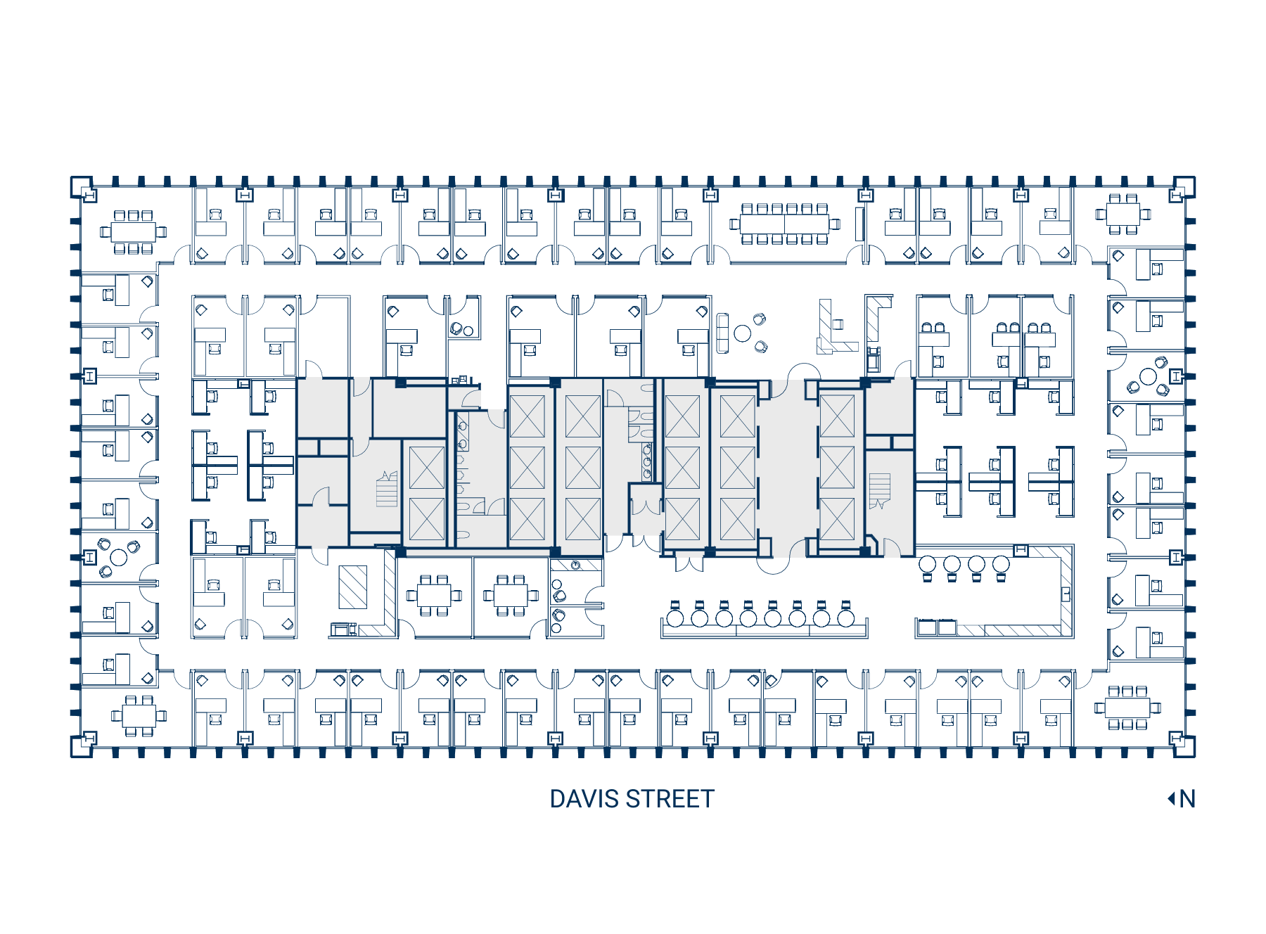 Floor 4 Suite 400 Floor Plan - Private Office