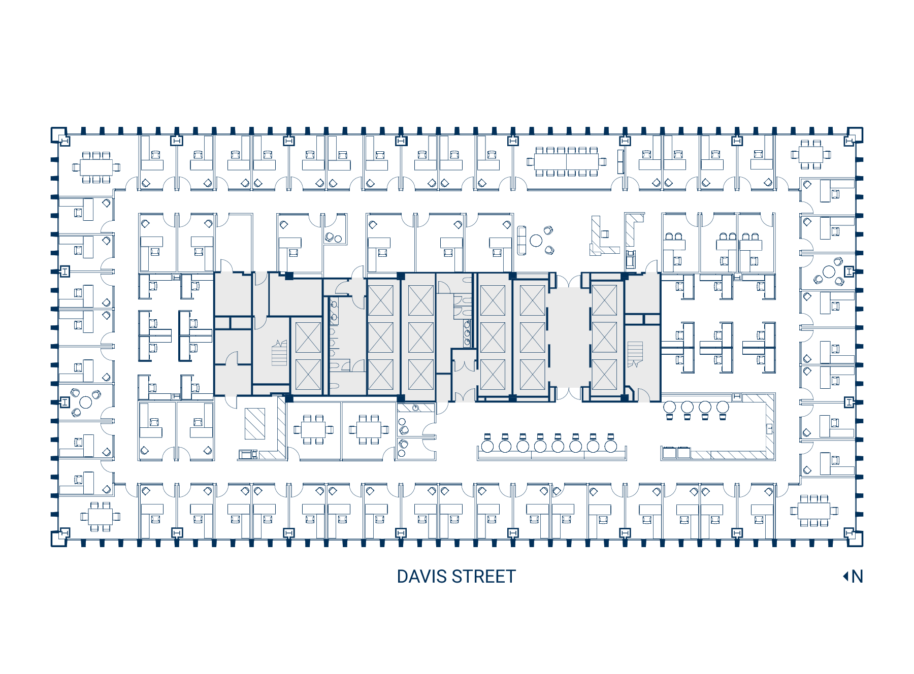 Floor 5 Suite 500 Floor Plan - Private Office